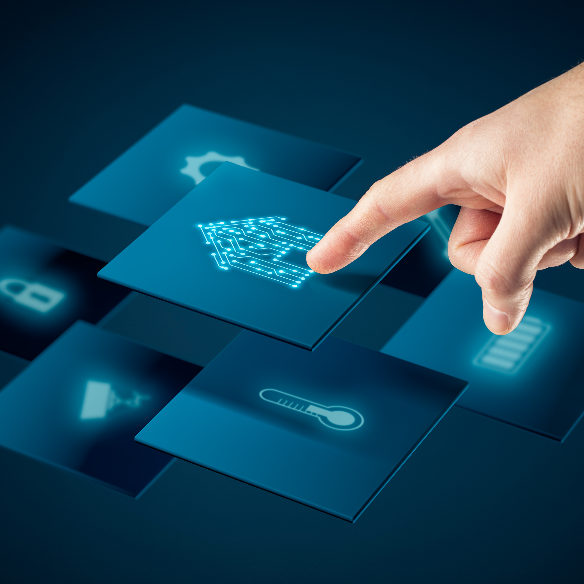 Automation and AI integration illustration