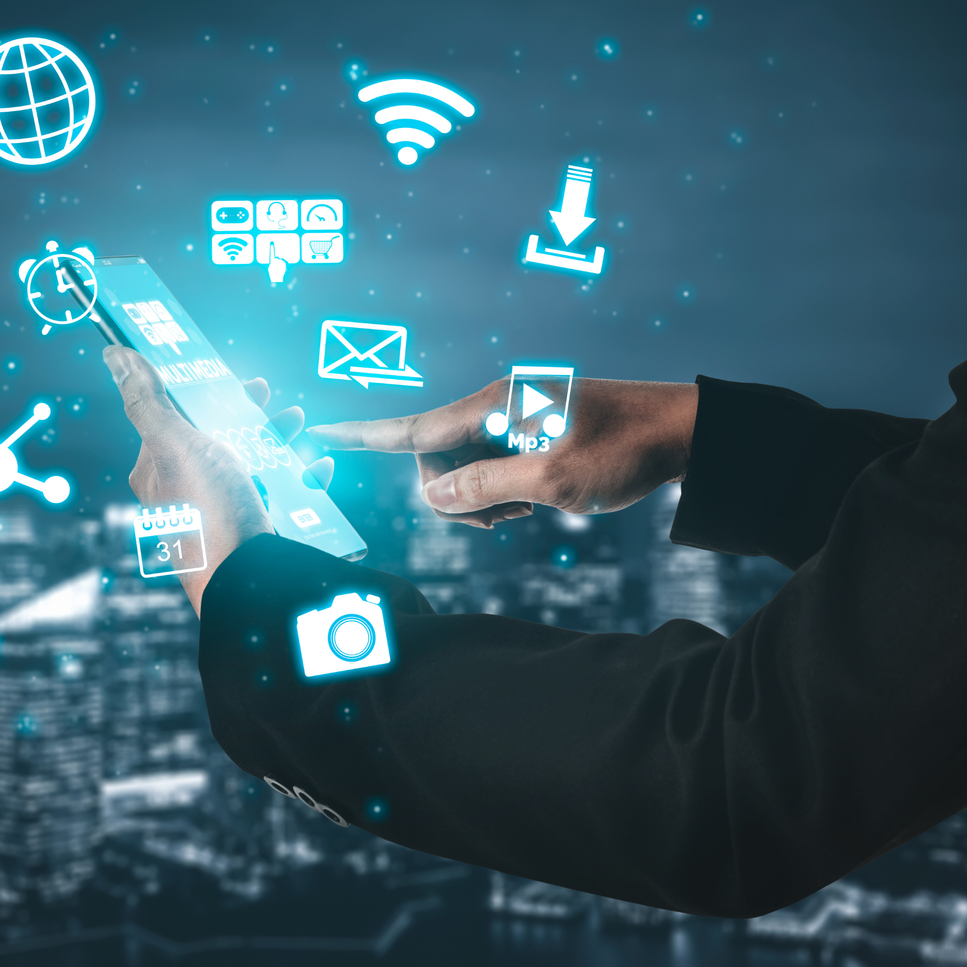 Web application dashboard illustration