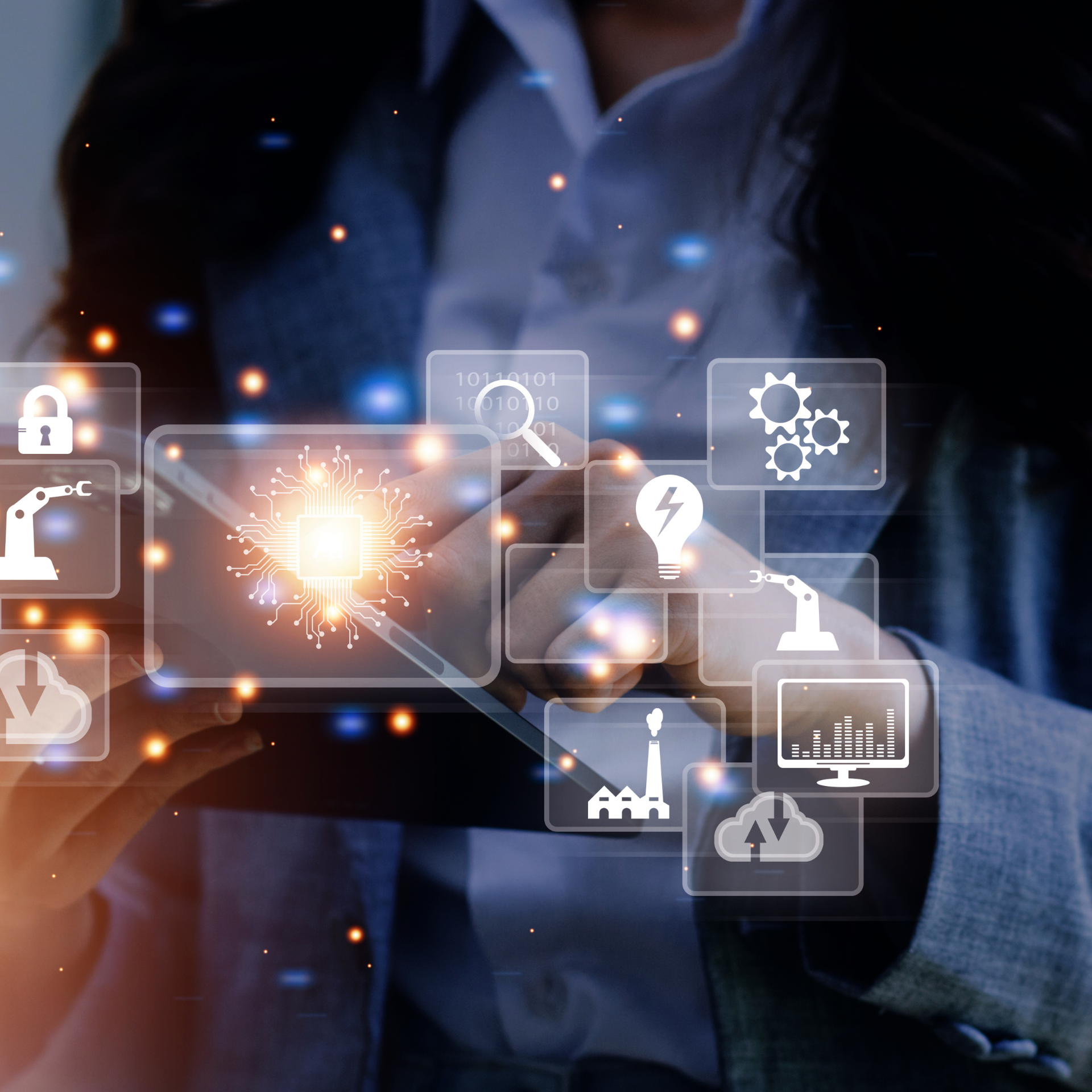 Small mobile application illustration