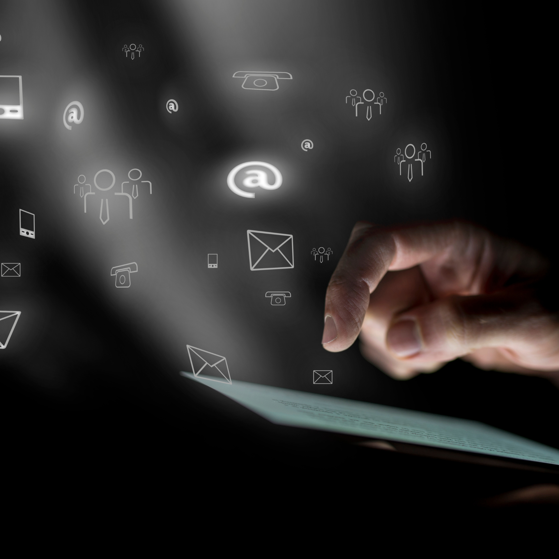 Digital marketing strategy illustration